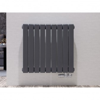 Horizontal 600x650 Doppellagig Wandheizkörper Anhtrazit Horizontal 600x650 Doppellagig Wandheizkörper Anhtrazit