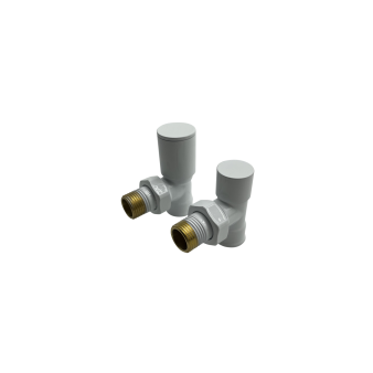 Heizkörperanschluss 90° Eckventil für Badheizkörper Wandmontage 1/2" Weiss Heizkörperanschluss 90° Eckventil für Badheizkörper Wandmontage 1/2" Weiss