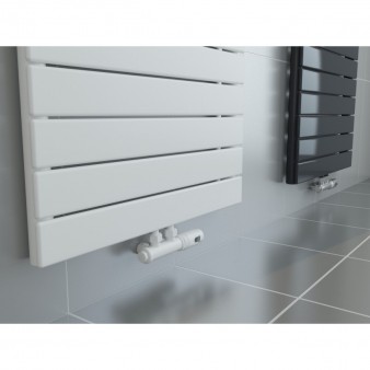 1000x500 Flach Weiß Badheizkörper Handtuchwärmer 1000x500 Flach Weiß Badheizkörper Handtuchwärmer