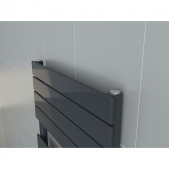 1800 x 500 mm Flach Anthrazit Badheizkörper Handtuchwärmer Mittelanschluss 1800 x 500 mm Flach Anthrazit Badheizkörper Handtuchwärmer Mittelanschluss