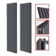 1800 x 560 mm Doppellagig Mittelanschluss Anthrazit (RAL 7016) Paneelheizkörper NEU Ellipse Design 1800 x 560 mm Doppellagig Mittelanschluss Anthrazit (RAL 7016) Paneelheizkörper NEU Ellipse Design