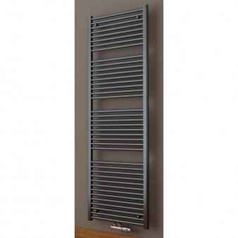 1800 x 600 mm 25mm Profil Gerade Anthrazit Badheizkörper Mittelanschluss 1800 x 600 mm 25mm Profil Gerade Anthrazit Badheizkörper Mittelanschluss