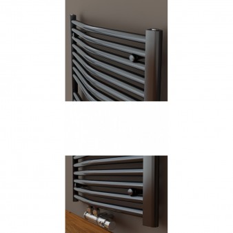 1800x600 mm 25mm Profil Gebogen Anthrazit Badheizkörper Mittelanschluss 1800x600 mm 25mm Profil Gebogen Anthrazit Badheizkörper Mittelanschluss