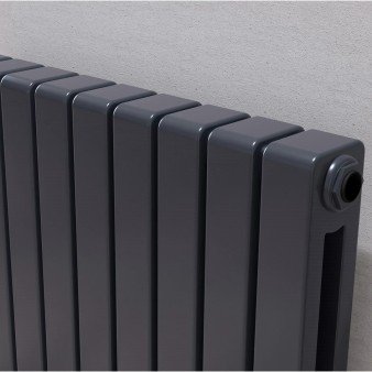 Vertikal 1800x580 Doppellagig Wandheizkörper Anhtrazit Vertikal 1800x580 Doppellagig Wandheizkörper Anhtrazit
