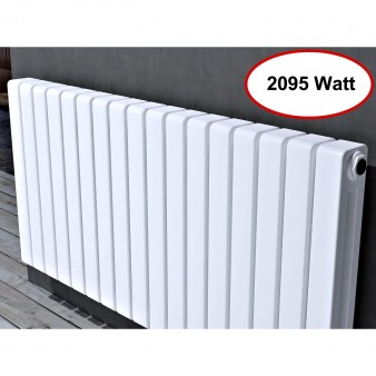Horizontal 600x1210 Doppellagig Wandheizkörper Weiß Horizontal 600x1210 Doppellagig Wandheizkörper Weiß