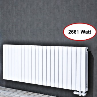 Horizontal 600x1560 Doppellagig Wandheizkörper Weiß Horizontal 600x1560 Doppellagig Wandheizkörper Weiß