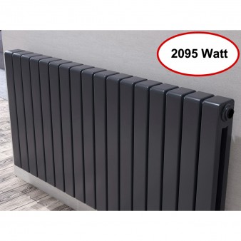 Horizontal 600x1210 Doppellagig Wandheizkörper Anhtrazit Horizontal 600x1210 Doppellagig Wandheizkörper Anhtrazit