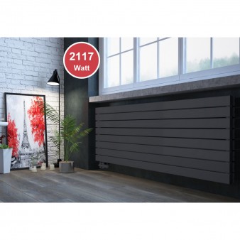 602 x 1600 mm doppellagig Anthrazit Flach Heizkörper Paneelheizkörper Horizontal Badheizkörper 602 x 1600 mm doppellagig Anthrazit Flach Heizkörper Paneelheizkörper Horizontal Badheizkörper