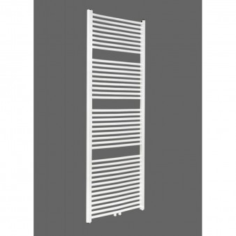 Badheizkörper 1800x500 mm Handtuchheizkörper Weiß gerade Mittelanschluss