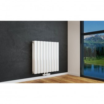 Paneelheizkörper 600x594 Doppellagig Mittelanschluß Weiss