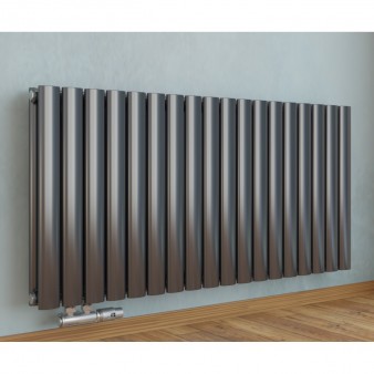 Horizontal Paneelheizkörper 600x1188 Doppellagig Wandheizkörper Heizwand Mittelanschluß Anthrazit Horizontal Paneelheizkörper 600x1188 Doppellagig Wandheizkörper Heizwand Mittelanschluß Anthrazit