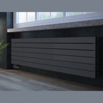 450 x 1600 mm doppellagig Anthrazit Flach Heizkörper Paneelheizkörper Horizontal Badheizkörper 450 x 1600 mm doppellagig Anthrazit Flach Heizkörper Paneelheizkörper Horizontal Badheizkörper