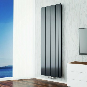 Design Heizkörper Flachheizkörper Badheizkörper Mittelanschluss 1800 x 678 Anthrazit