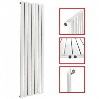 1600 x 528 mm Einlagig Mittelanschluss Flach Weiß 1600 x 528 mm Einlagig Mittelanschluss Flach Weiß