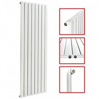 1600 x 604 mm Einlagig Mittelanschluss Flach Weiss 1600 x 604 mm Einlagig Mittelanschluss Flach Weiss