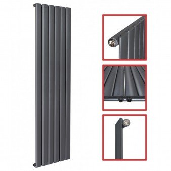 1800x465 FLACH Einlagig Anthrazit Mittelanschluss Paneelheizkörper 1800x465 FLACH Einlagig Anthrazit Mittelanschluss Paneelheizkörper