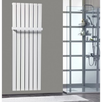 542 mm Handtuchstange Design Handtuchhalter Für Paneelheizkörper Flach Weiss 542 mm Handtuchstange Design Handtuchhalter Für Paneelheizkörper Flach Weiss