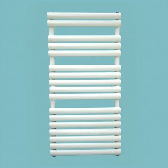 Badheizkörper Handtuchheizkörper 1200x600 mm Weiß Ellipse Badheizkörper Handtuchheizkörper 1200x600 mm Weiß Ellipse