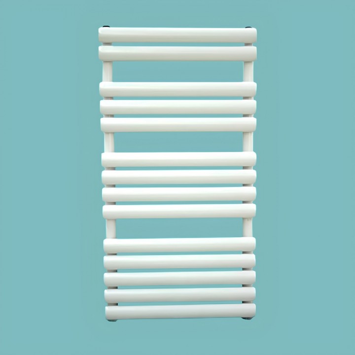 Badheizkörper Handtuchheizkörper 1000x500 Weiß Ellipse