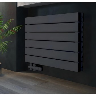 450 x 600 mm doppellagig Anthrazit Flach Heizkörper Paneelheizkörper Horizontal Badheizkörper 450 x 600 mm doppellagig Anthrazit Flach Heizkörper Paneelheizkörper Horizontal Badheizkörper