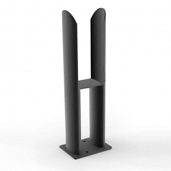 Stand Füße Set für Doppellagig Ellipse Heizkörper Anthrazit