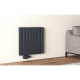 600x616 Alu Doppellagig Paneelheizkörper Flach Aluminium Vertikal Wandheizkörper Anthrazit