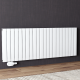 600x1694 Alu Doppellagig Paneelheizkörper Flach Aluminium Vertikal Wandheizkörper Weiß