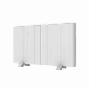 Flach Horizontal Wand Elektroheizung mit Thermostat Effizient WLAN-fähig Konvektor