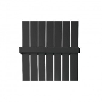 542 mm Handtuchstange Design Handtuchhalter Für Paneelheizkörper Flach Anthrazit 542 mm Handtuchstange Design Handtuchhalter Für Paneelheizkörper Flach Anthrazit